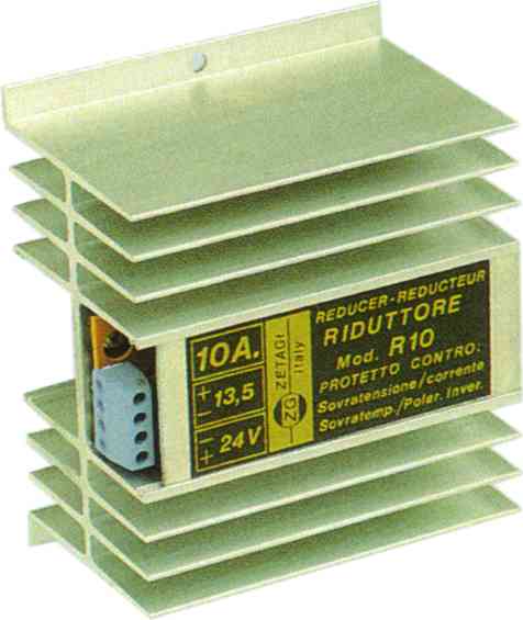 Zetagi R10  24 til 12 volt 10 Amp converter